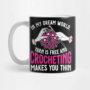 Crochet Yarn Crocheting Mug